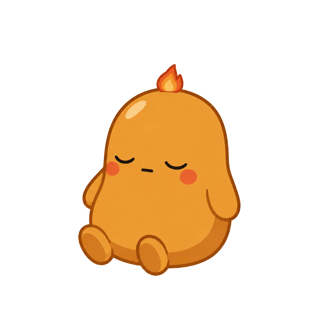 Rocky asleep